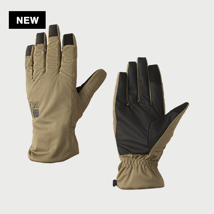 lined shell glove