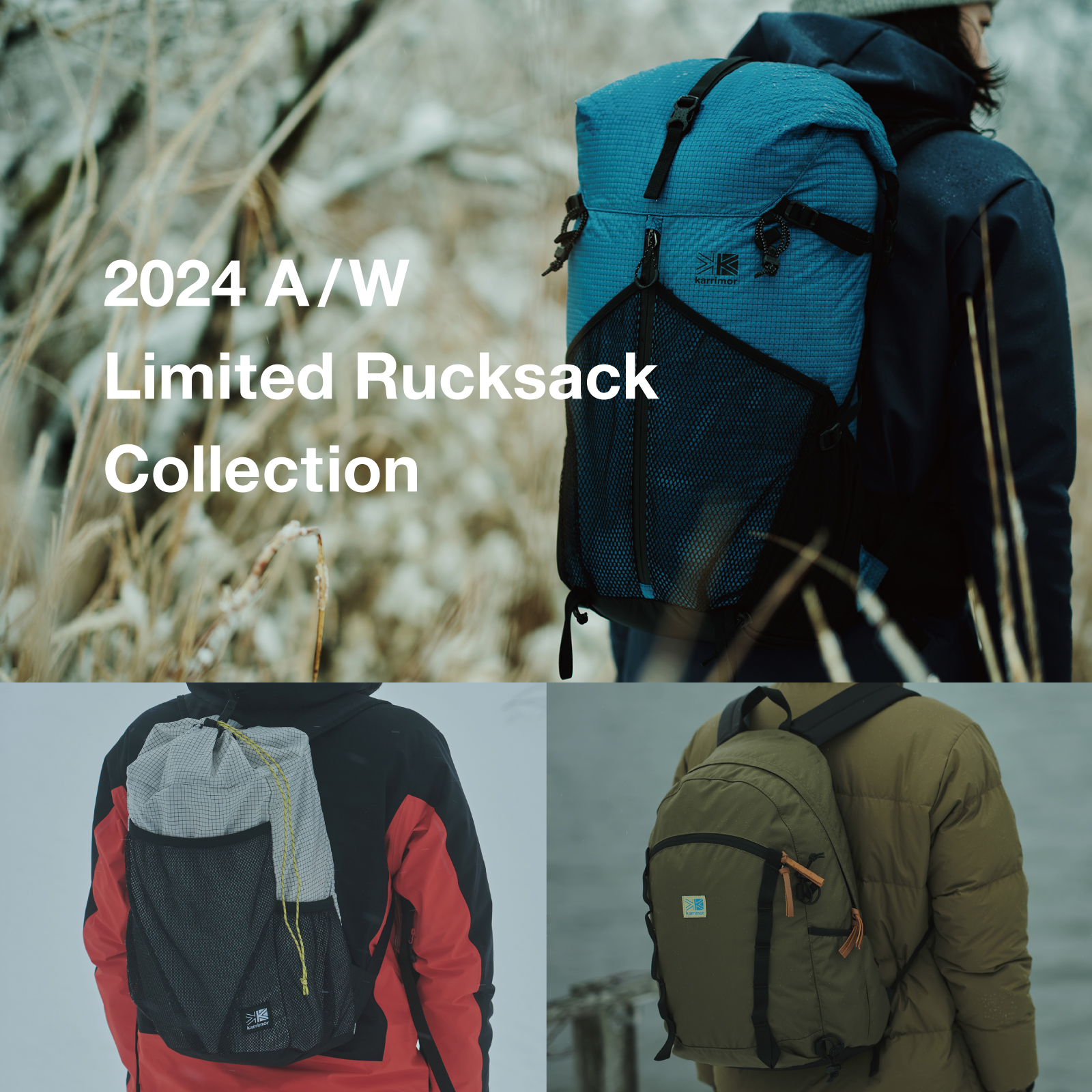 24AW Limited Rucksack Collection